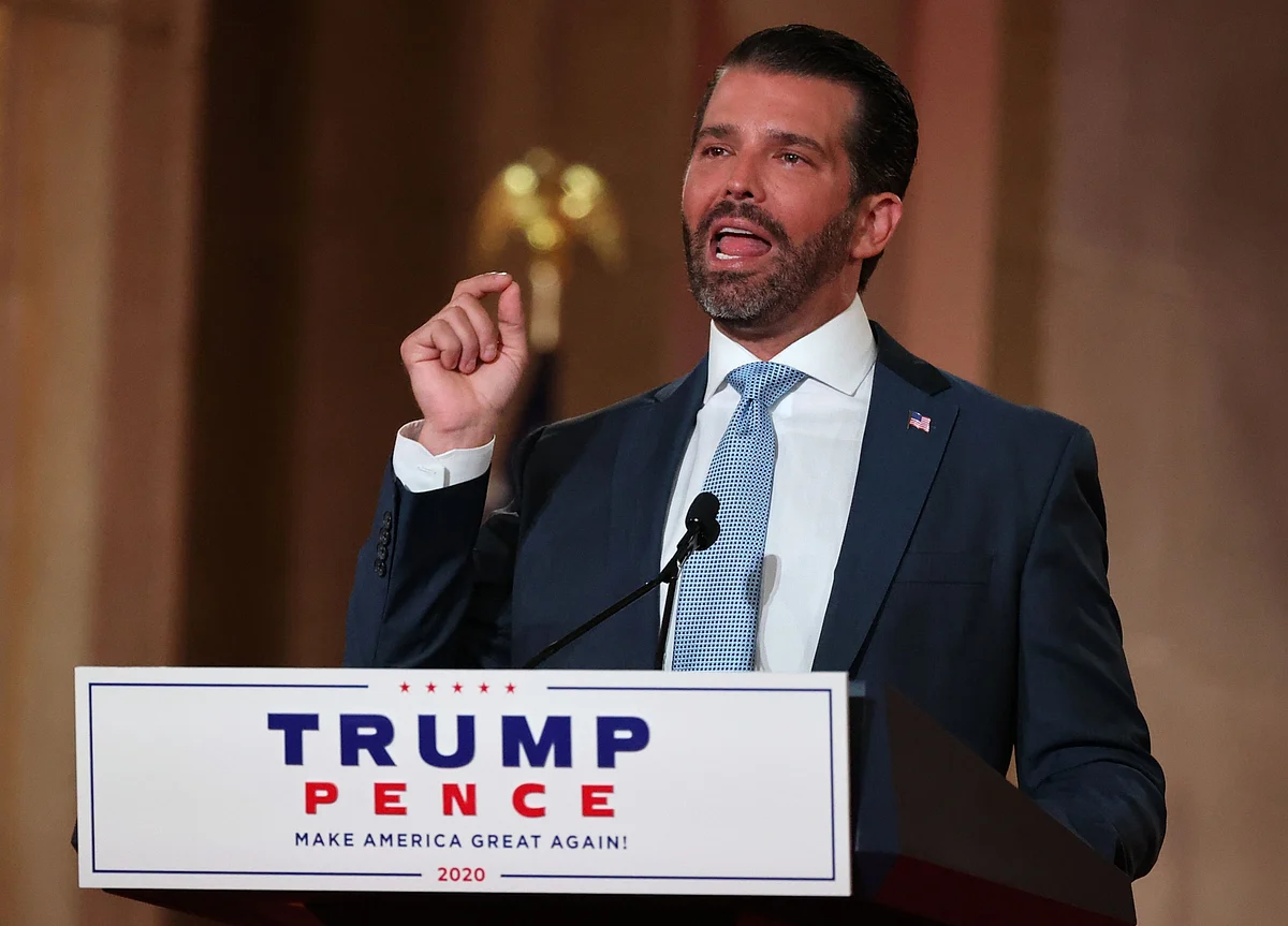 Donald Trump Jr. Positive for Coronavirus, Said to Be Doing Well