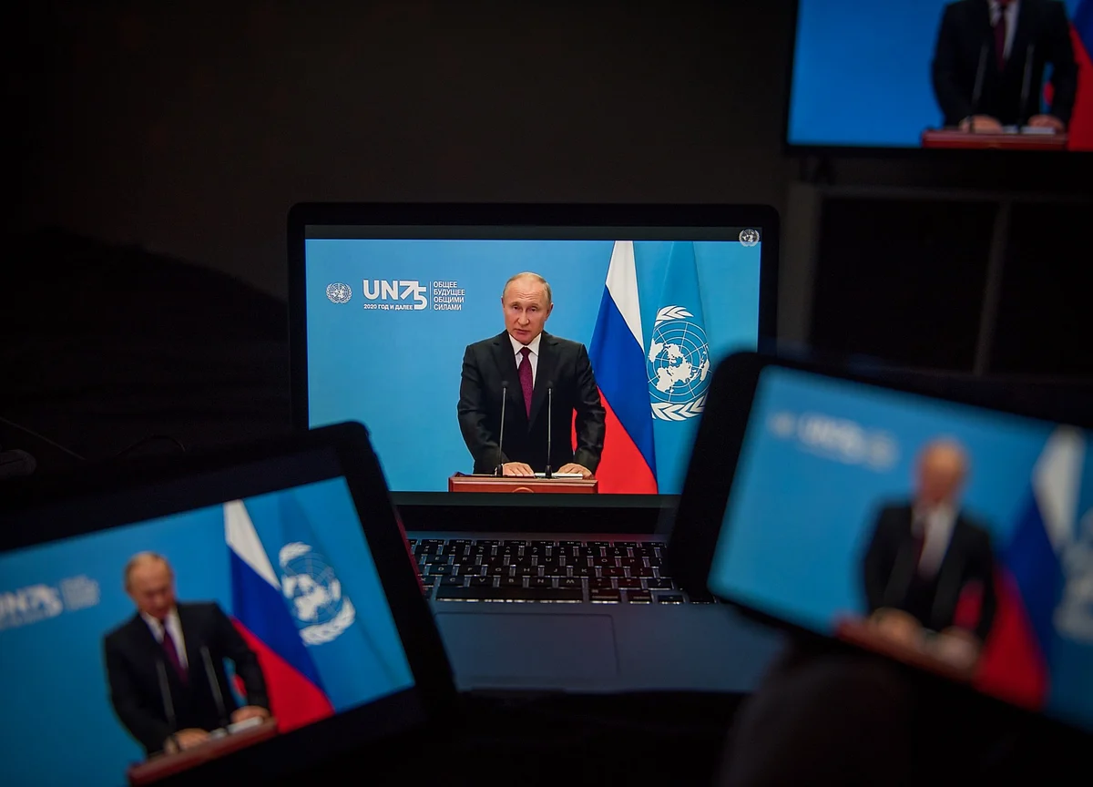 Putin Says He’s Unable to Recognize Biden as U.S. President