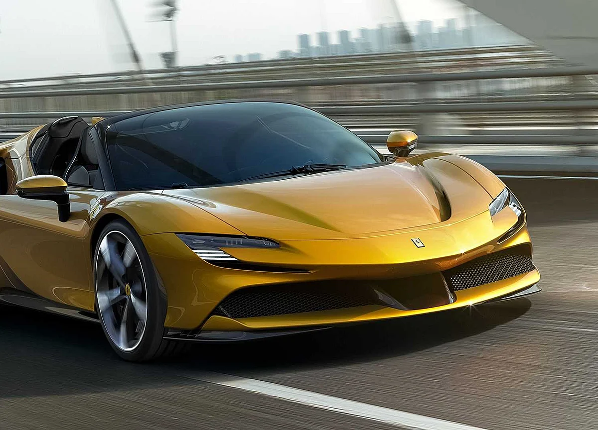 Ferrari’s First Plug-In Hybrid Convertible Packs Powerful Punch