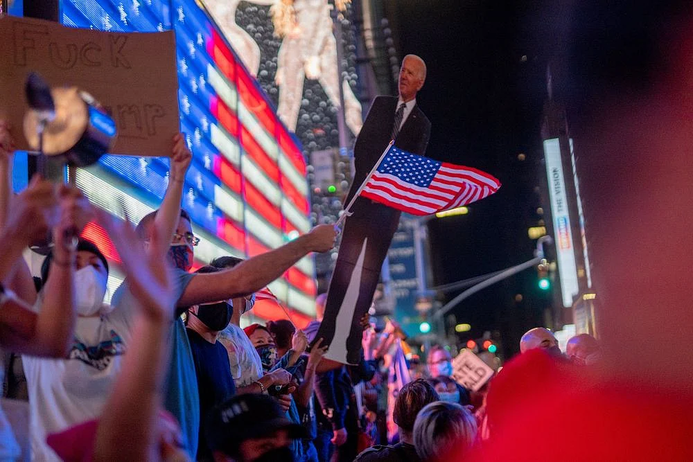 Biden Celebrations Gloss Over Divided and Embittered Electorate