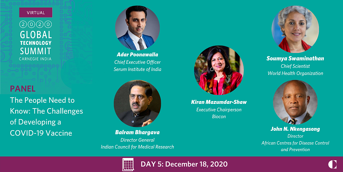 Carnegie India’s Global Technology Summit Will Shape Policy Recommendations For India’s Role In The Digital Age