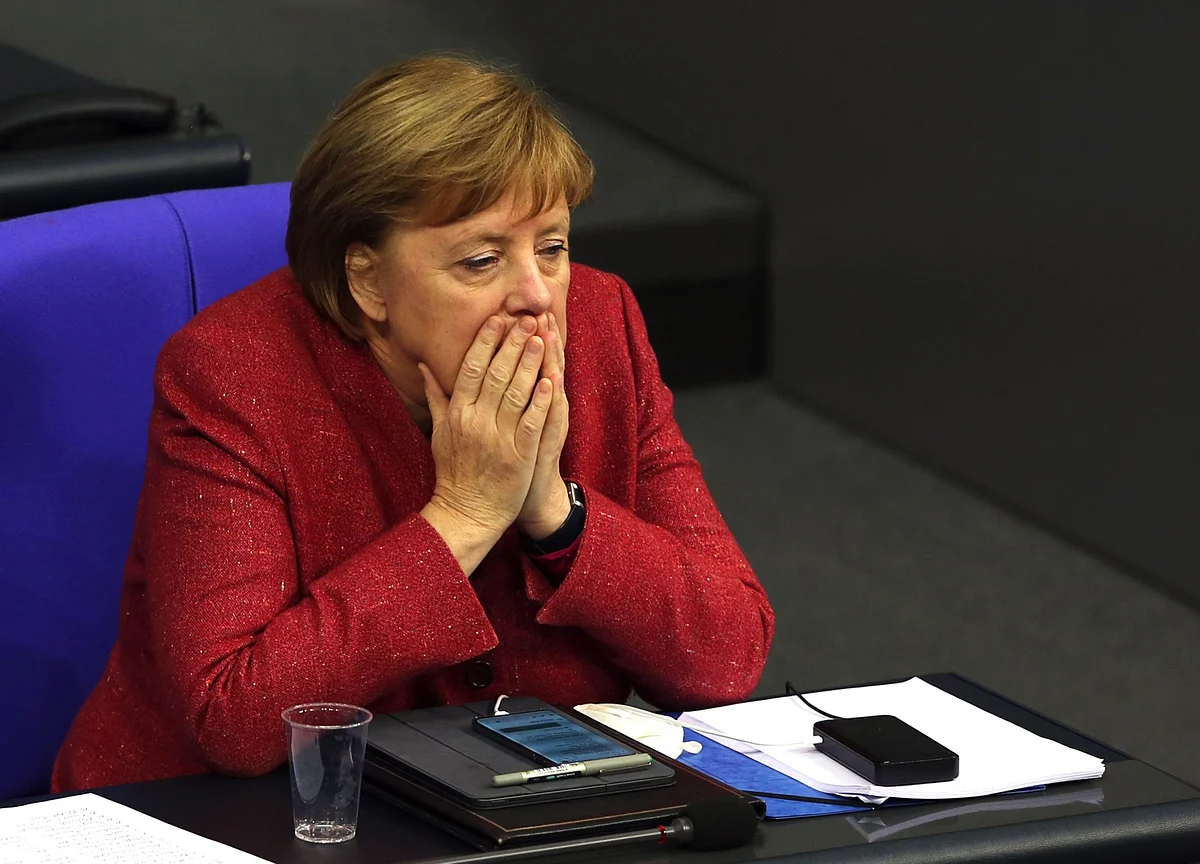 Merkel Anxious That U.K.’s Mutated Virus Will Hit Germany Hard
