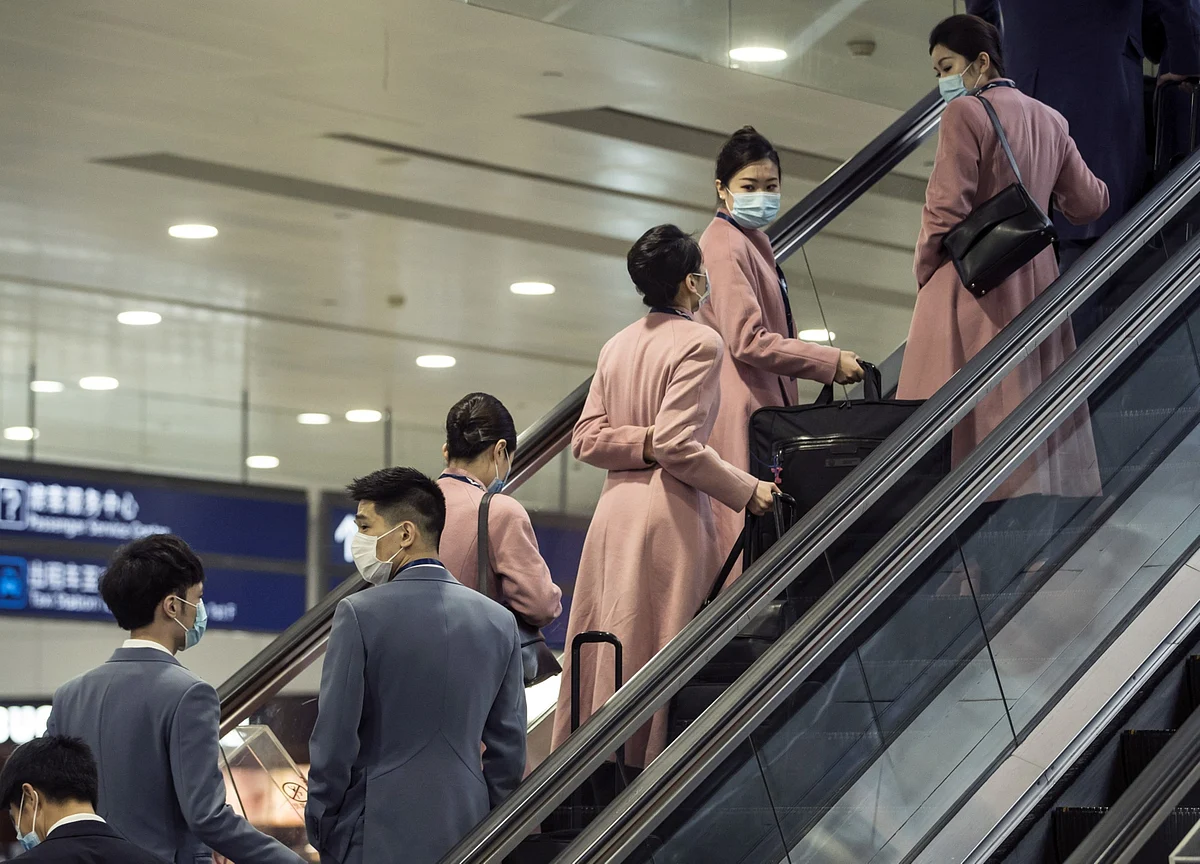 China Tells Cabin Crew to Wear Diapers on Risky Covid Flights