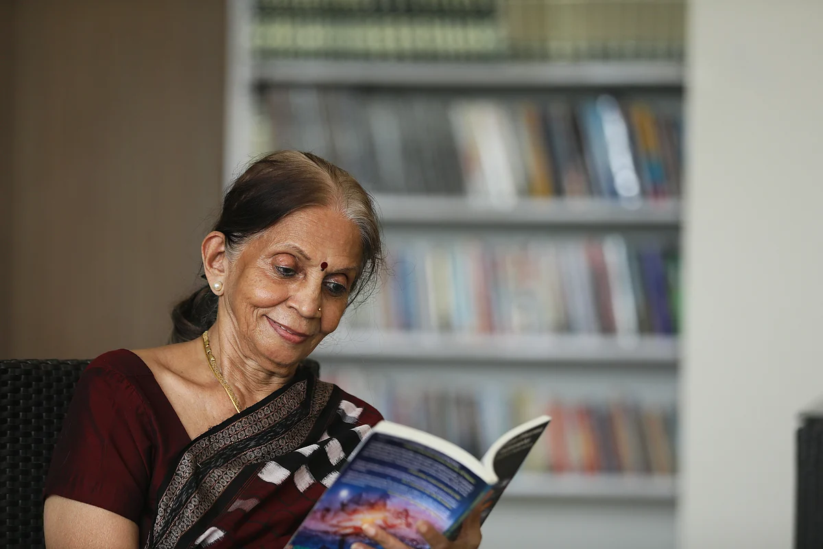 Sarayu Srinivasan, resident of Ashiana Shubham, a senior living project in Chennai. (Source: Ashiana Housing)