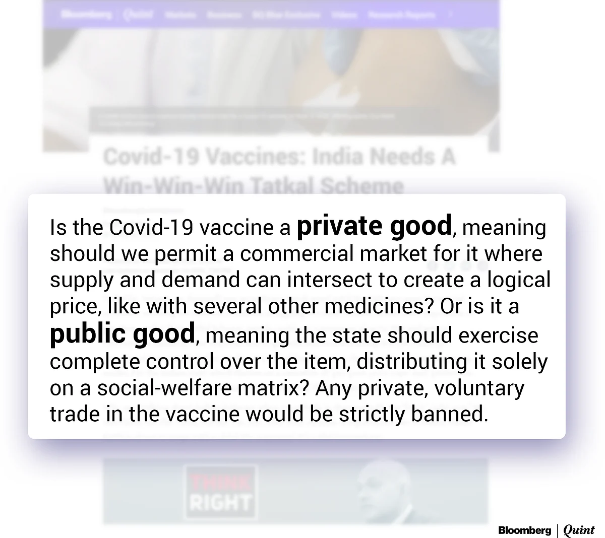 Covid-19 Vaccine Can Kill The Virus, And India’s Recession Too