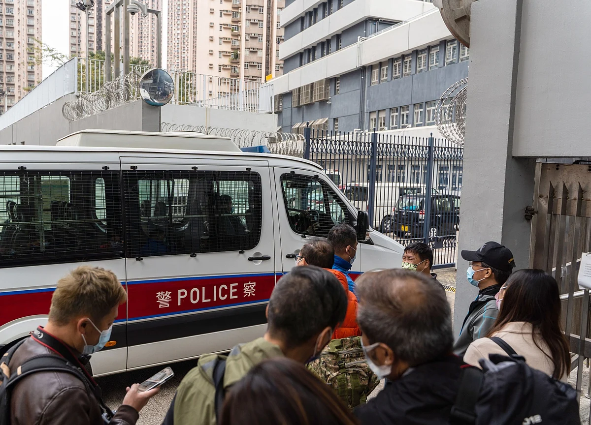 Hong Kong Arrests U.S. Citizen, Dozens More Under Security Law