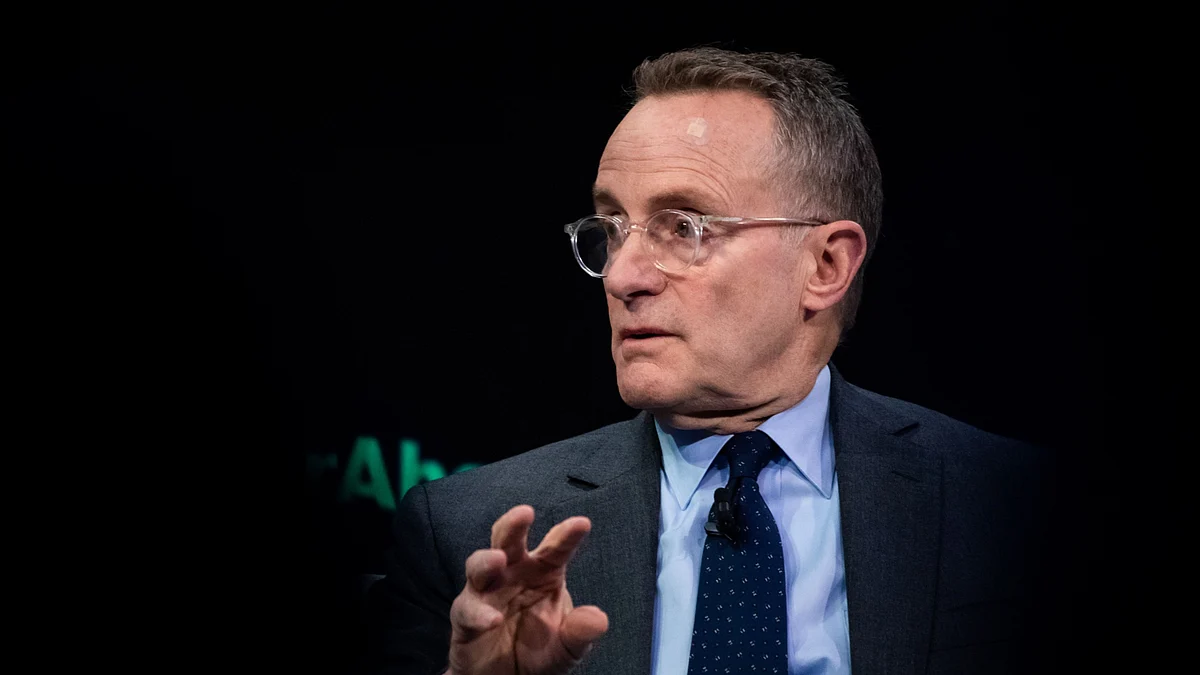 Howard Marks, co-chairman and co-founder of Oaktree Capital Group LLC, at an event in New York, U.S. (Photographer: Mark Kauzlarich/Bloomberg)