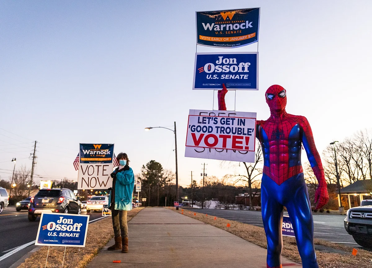 Democrats Win U.S. Senate as Ossoff Tops Perdue in Georgia Sweep