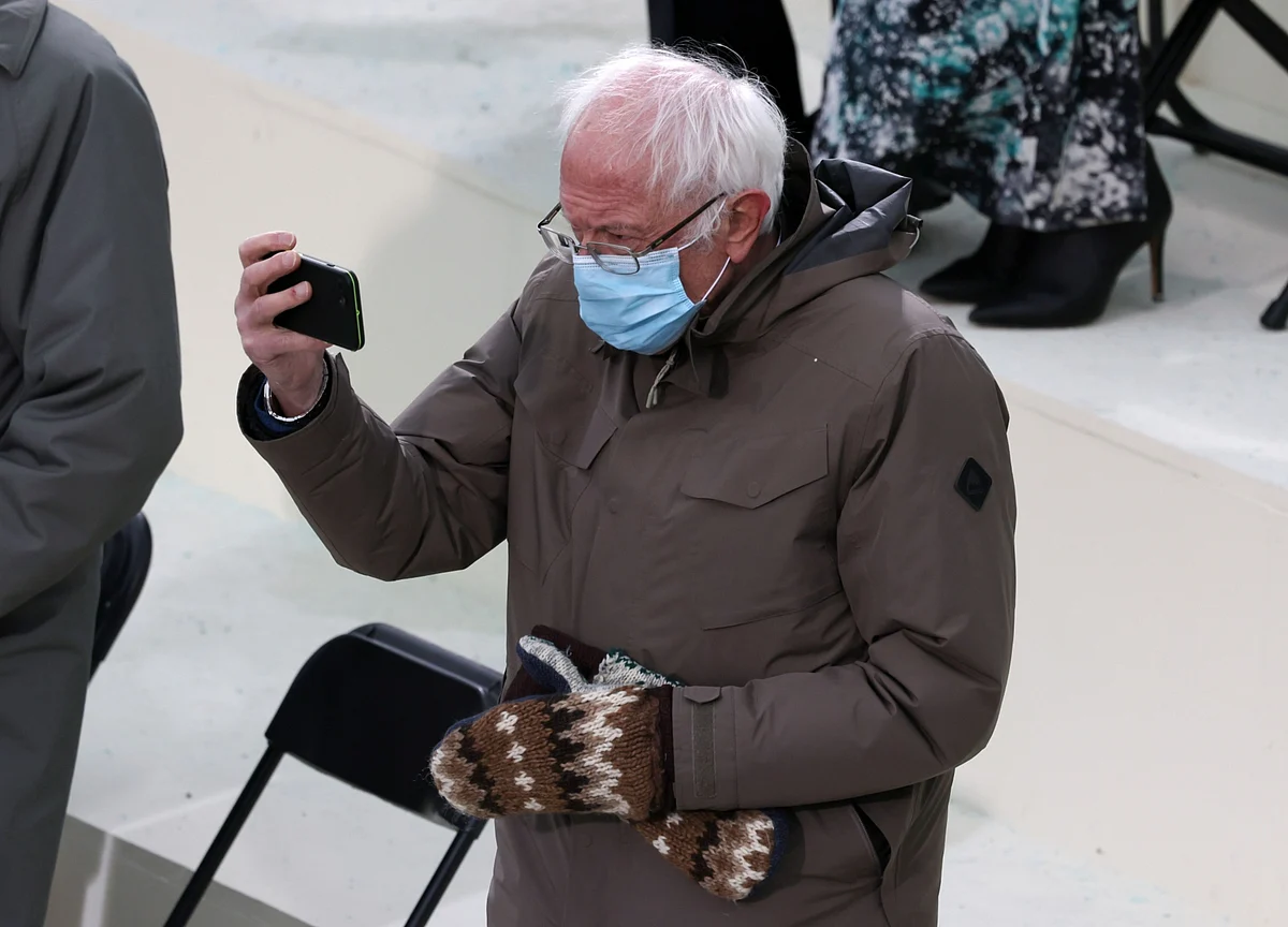 Bernie Sanders’s Meme-Worthy Inauguration Coat Is Selling Out