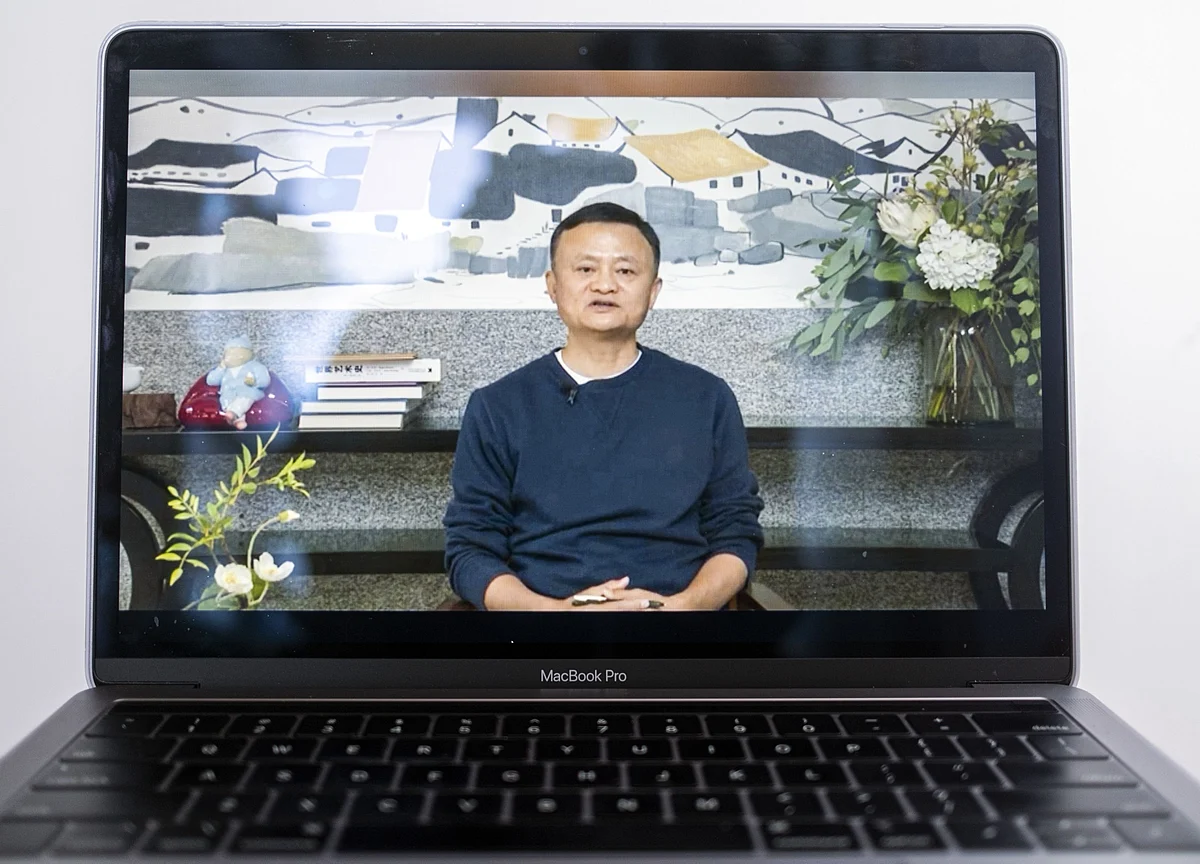 Jack Ma’s Video Chat Prompts a $58 Billion Sigh of Relief