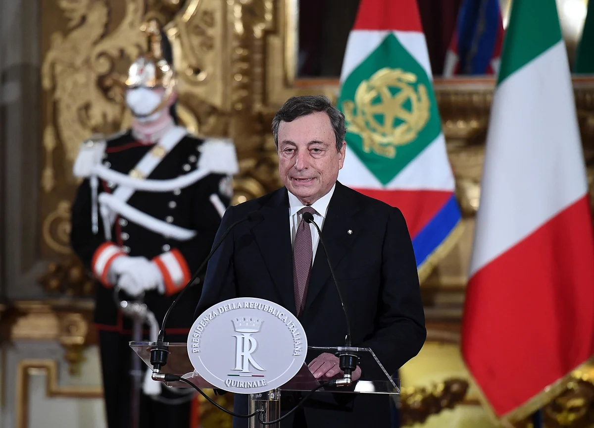 Draghi’s Italian Government Mixes Technocrats With Politicians