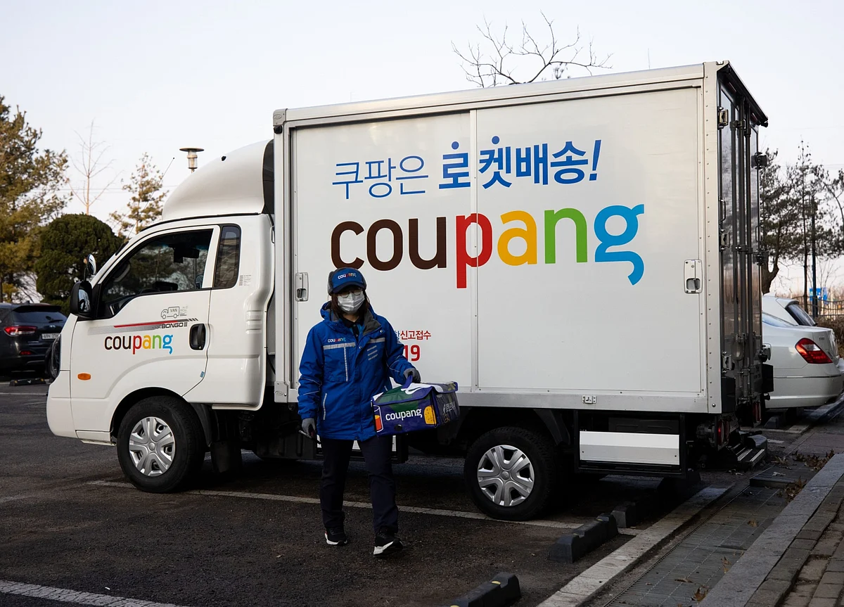 SoftBank-Backed Coupang Gets Debut Gain in Top 2021 U.S. IPO
