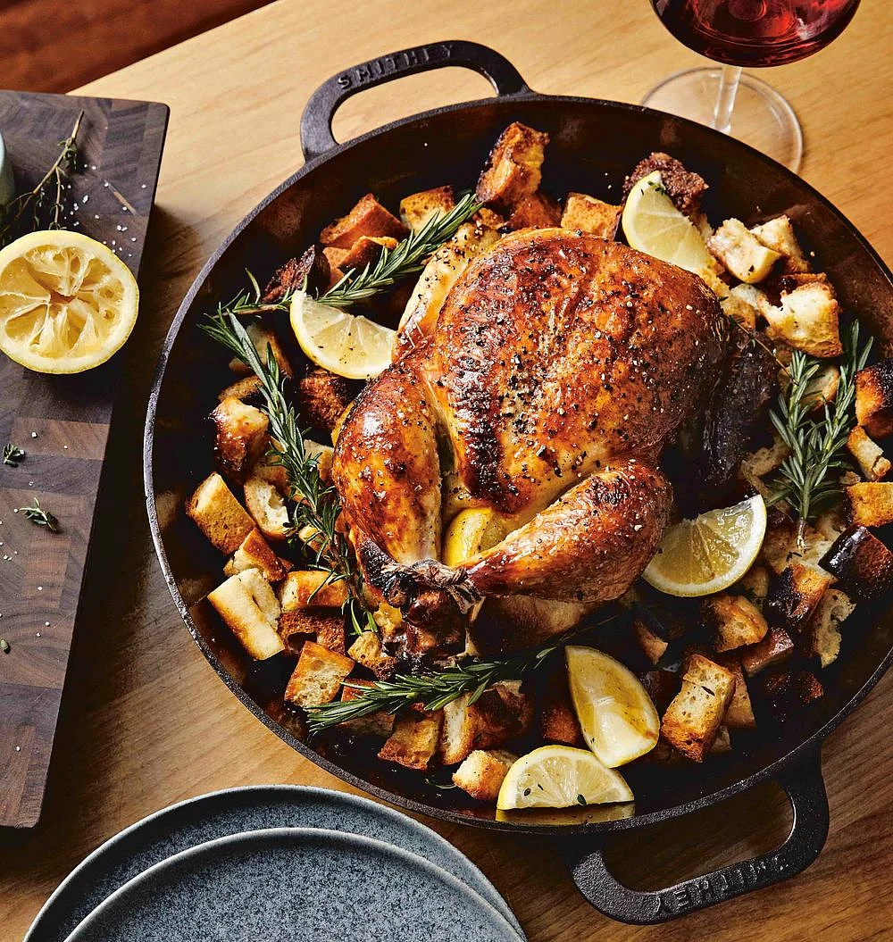 Jesse Tyler Ferguson Makes a Case for the Tastiest Roast Chicken