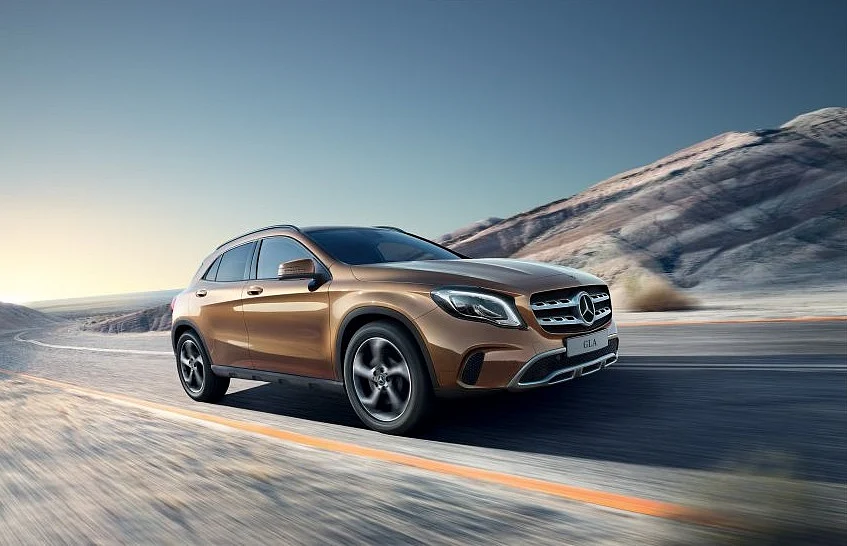 Mercedes Benz GLA currently in the market. Source; Mercedes Benz