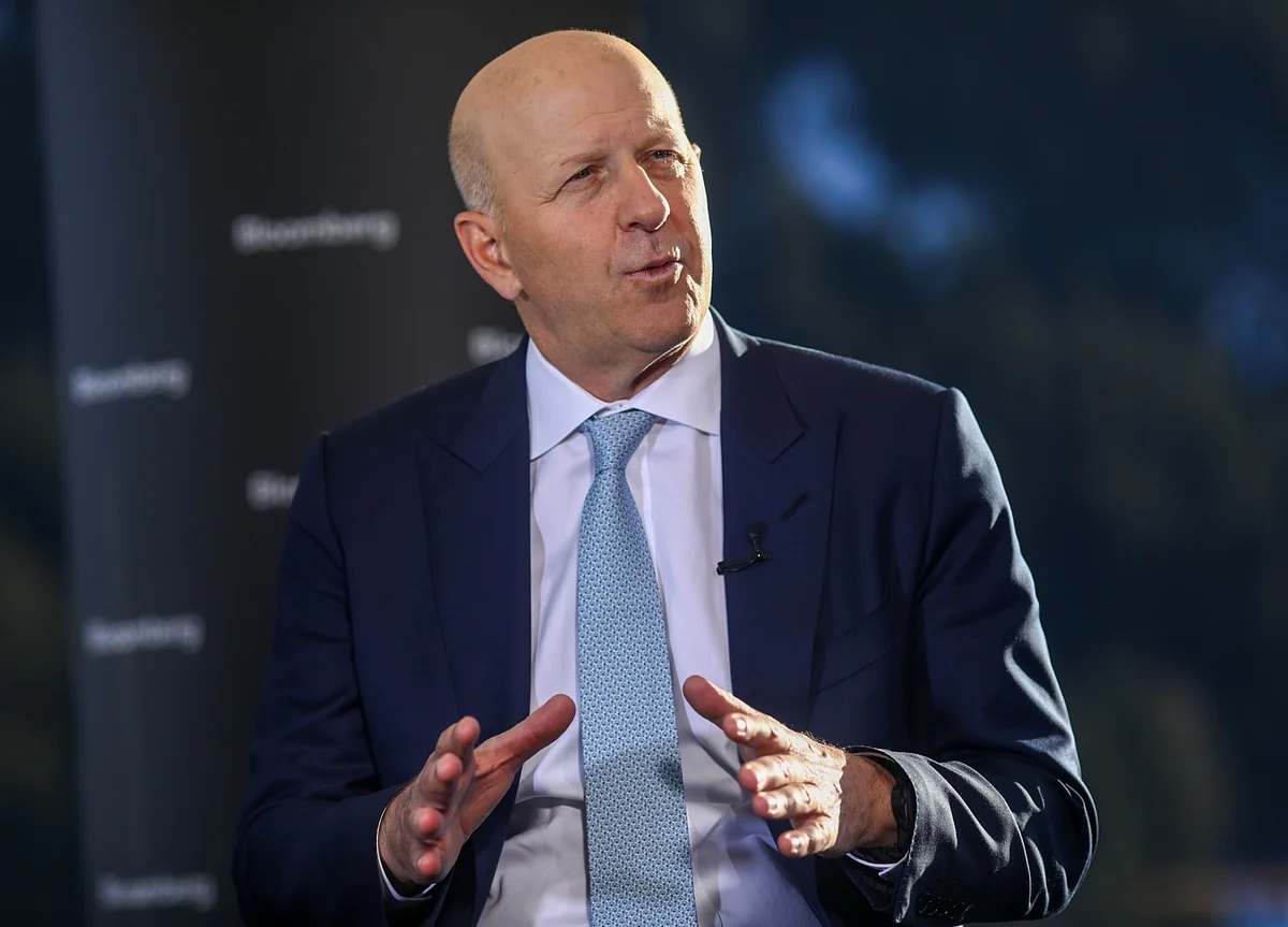 Goldman CEO’s Year of Empty Offices, Island Getaways and Strife