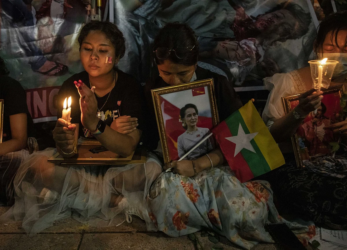 Night Raid on Myanmar Protesters Draws International Alarm