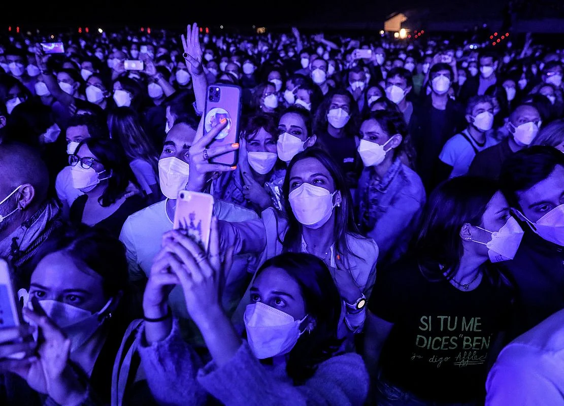 Mass Live Concert Offers a Glimpse of Music in Post-Pandemic Era