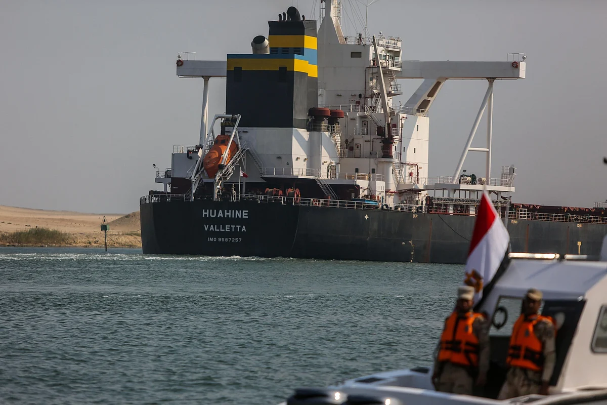 Suez Canal Authorities Say Backlog of Ships Is Now Cleared