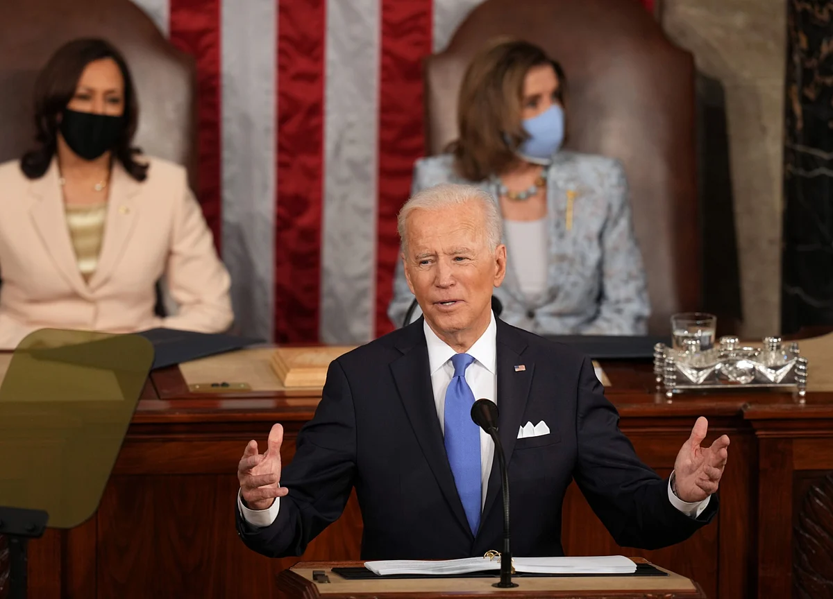 What Biden Said About China in His First Speech to Congress