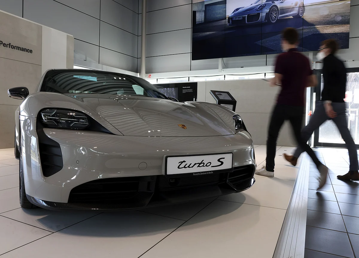 Porsche’s Electric Taycan Sales on Course to Eclipse Iconic 911