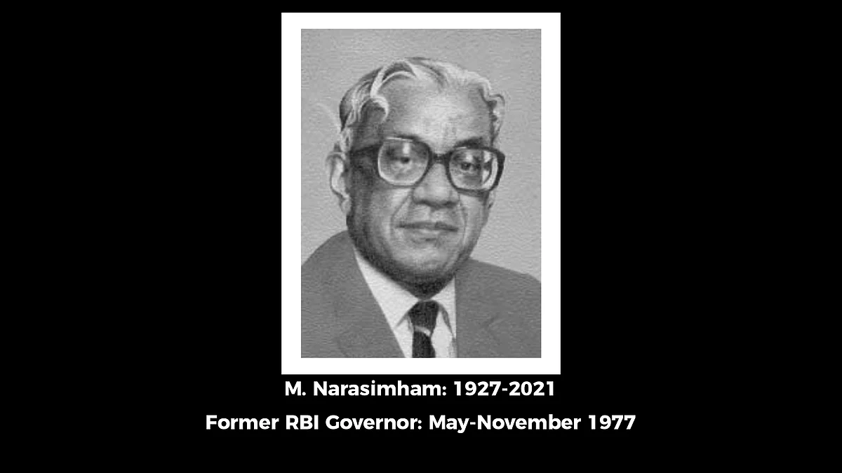 M Narasimham, Who Championed India’s Banking Reforms, Dies