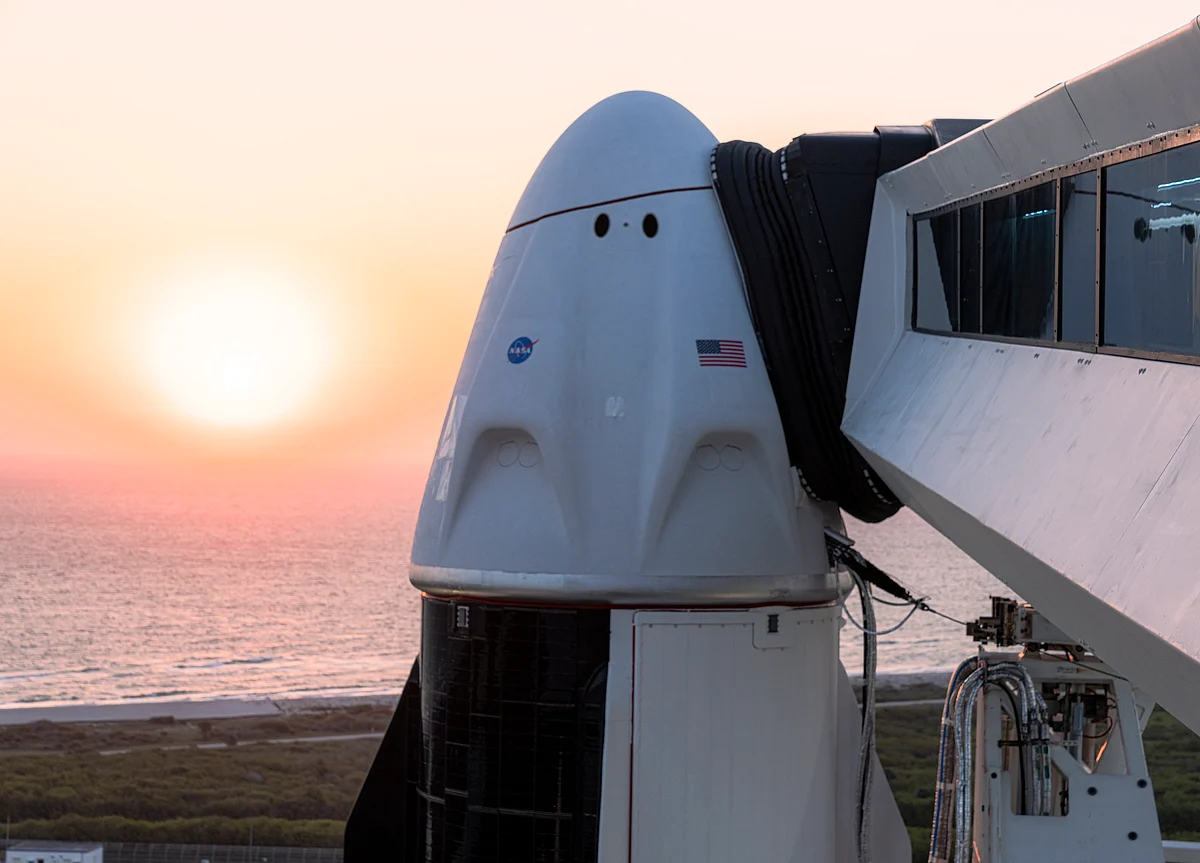 SpaceX Flies ISS Crew in First Trip on Used Capsule, Rocket