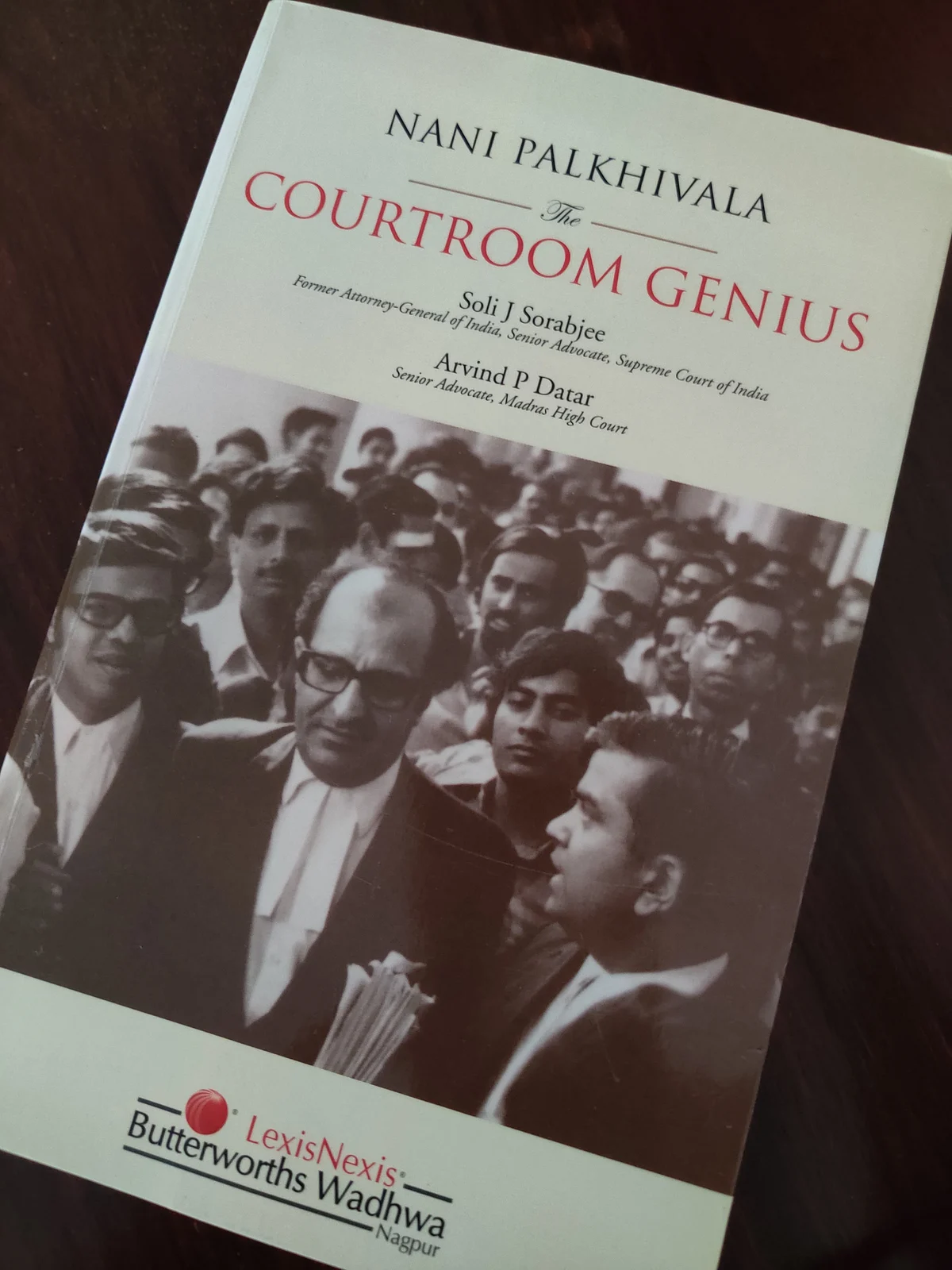 The author’s copy of The Courtroom Genius.