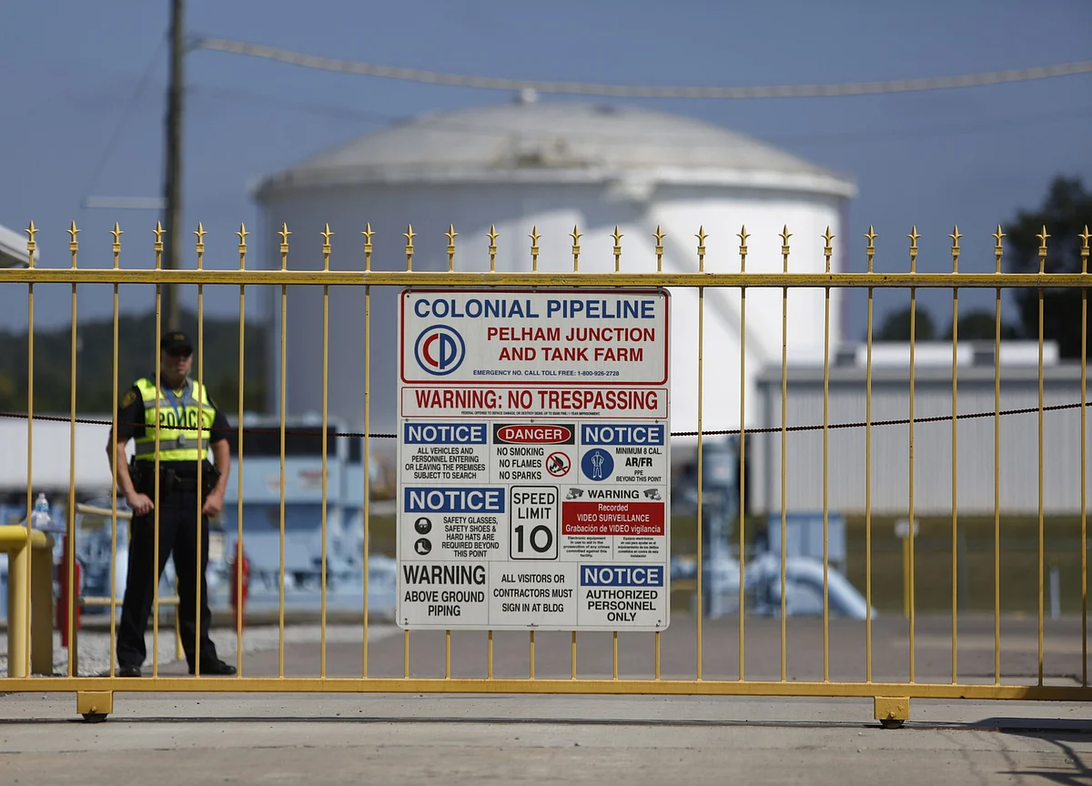 Ransomware Attack Shuts Down Biggest U.S. Gasoline Pipeline