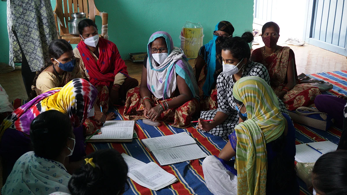 <div class="paragraphs"><p>Frontline workers of The Antara Foundation in Seoni, Madhya Pradesh. (Image: The Antara Foundation website)</p></div>