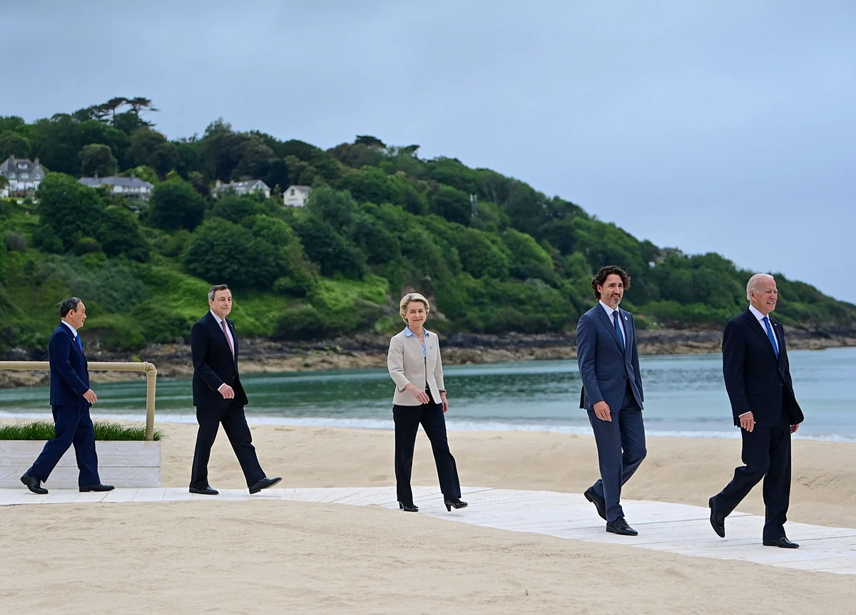 G-7 Haggles Over Strong U.S. Push to Counter China’s Clout