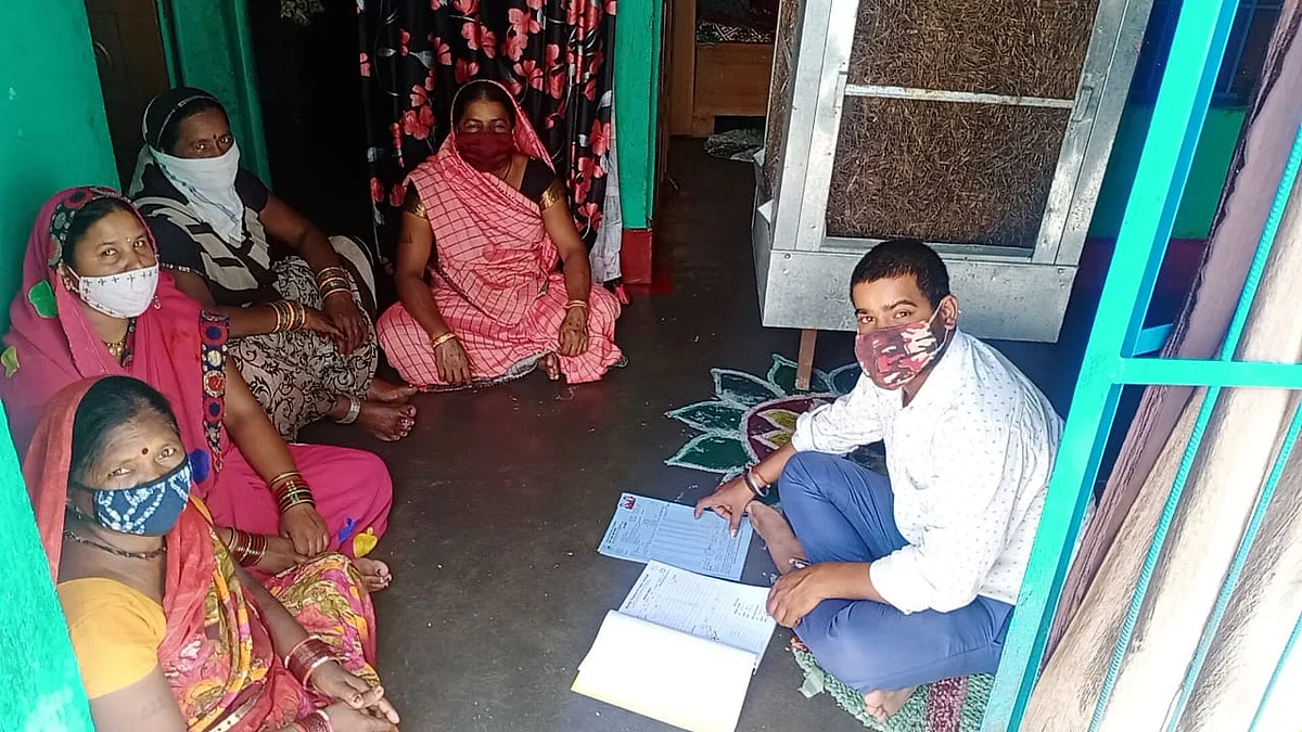 <div class="paragraphs"><p>File photo of group training being carried out by a field officer of of Aviral Finance in Chhattisgarh. (Source: Aviral Finance Pvt.) </p></div>