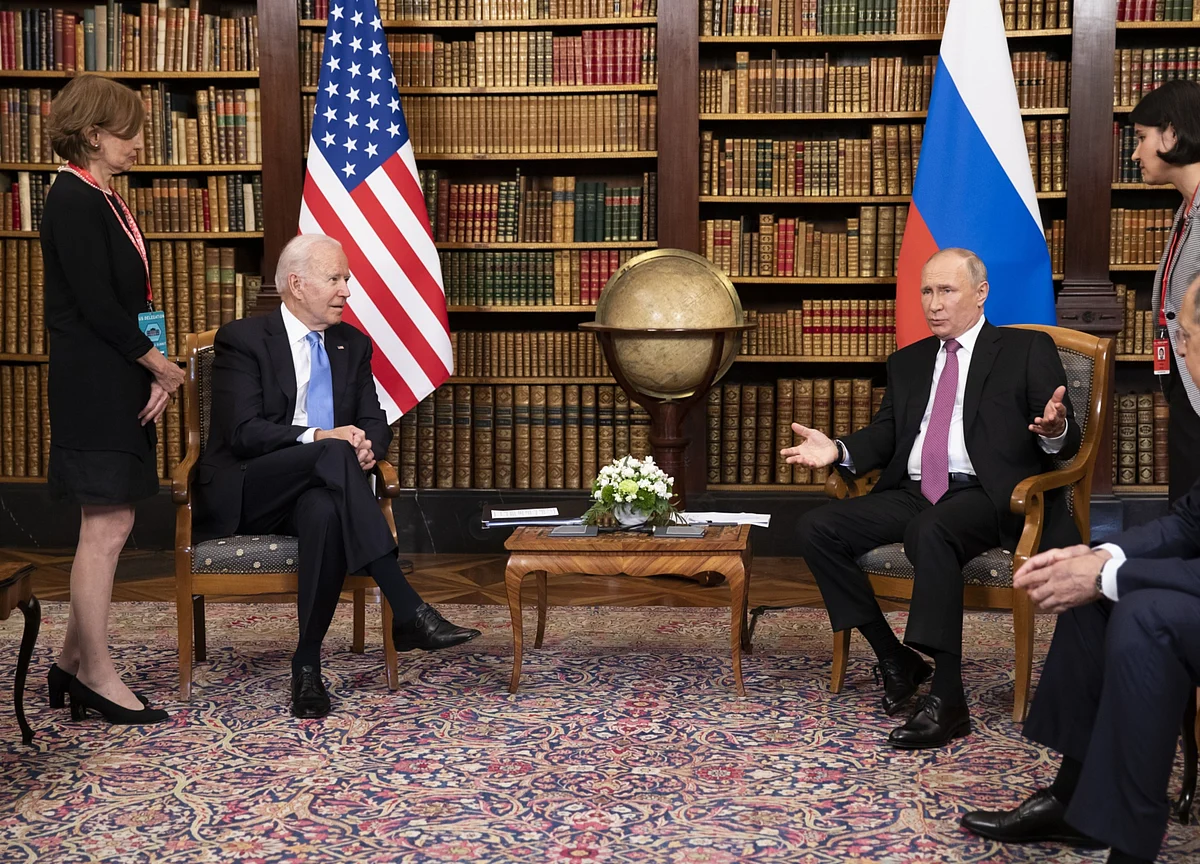 Biden Says He Confronted Putin on Navalny and Gave Cyber Warning