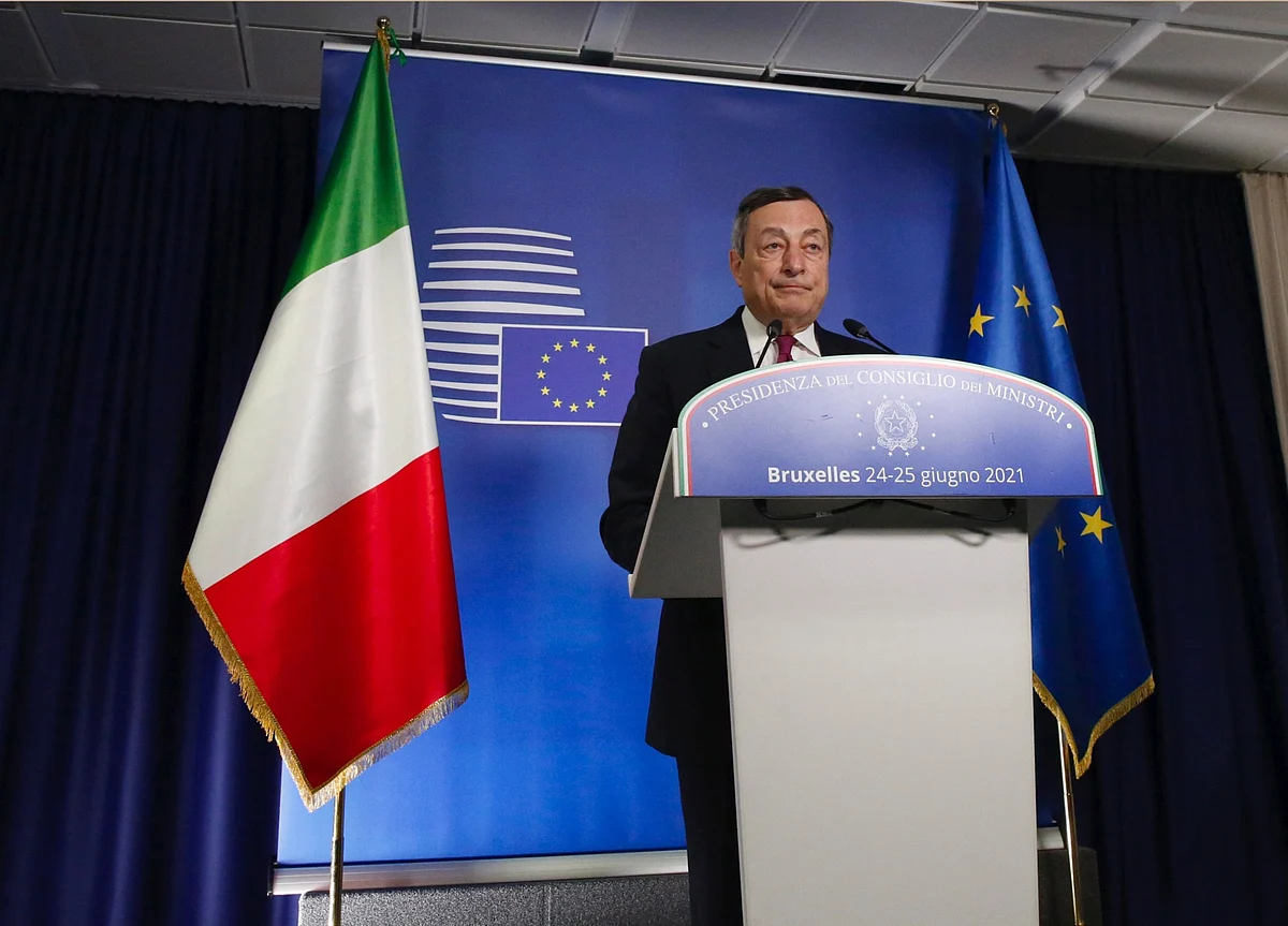 Draghi Compromise Shows Thawing Pandemic Job Market Isn’t Easy