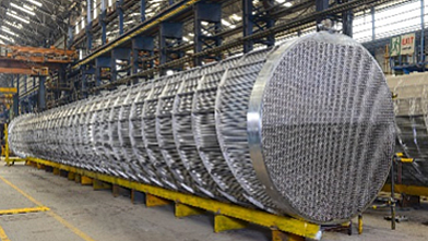 <div class="paragraphs"><p>Helix Shell and Tube Heat exchangers manufactured by ISGEC Heavy Engineering Ltd. (Source: Company website)</p></div>