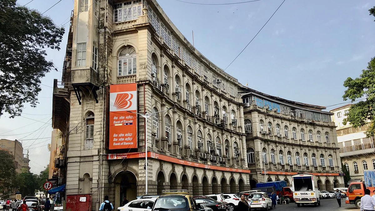 <div class="paragraphs"><p>A Bank Of Baroda branch at Horniman Circle In Mumbai. (Source: Vijay Sartape/BQ Prime)</p></div>