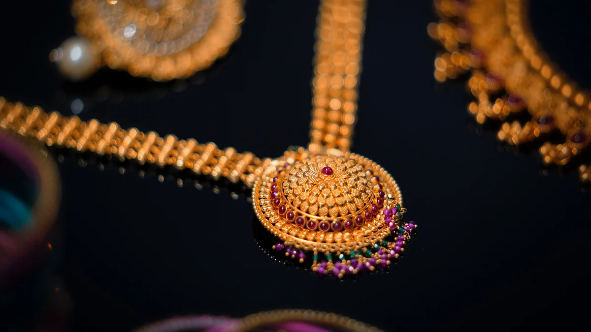<div class="paragraphs"><p>Gold jewellery. (Photo: Vaibhav Nagare/Unsplash)</p></div>