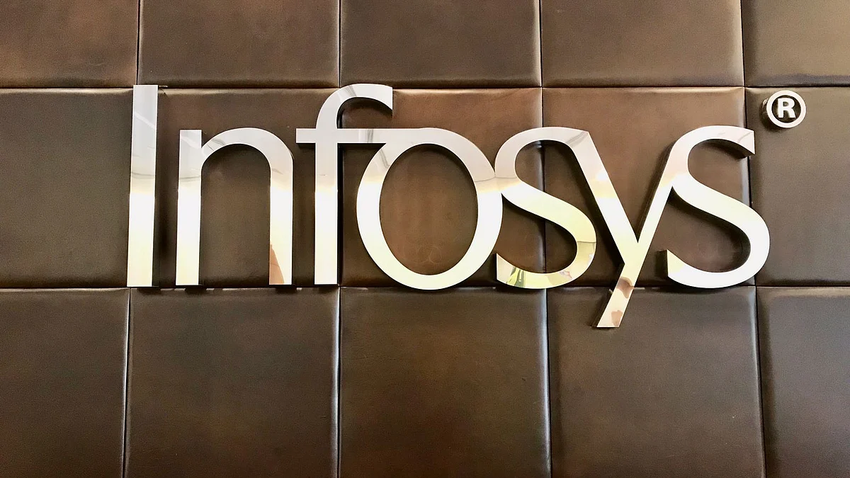 <div class="paragraphs"><p>Infosys' signage at the company's headquarters in Bengaluru. (Photo: Vijay Sartape/BQ Prime)</p></div>