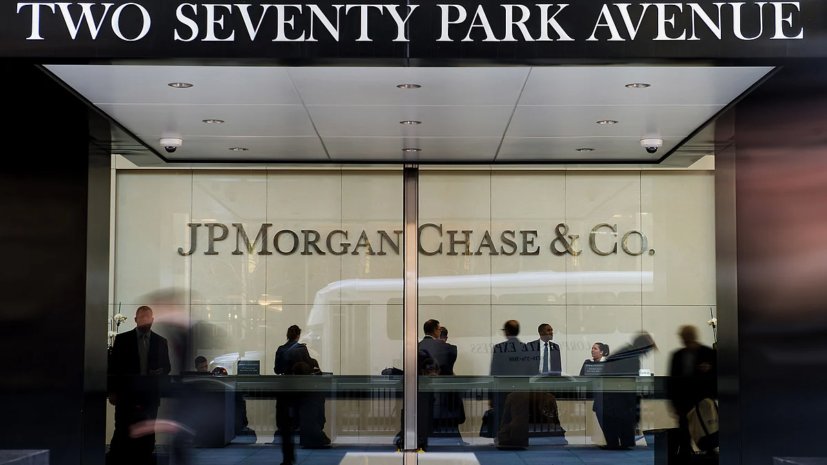The JPMorgan Chase & Co. headquarters building in New York, U.S.