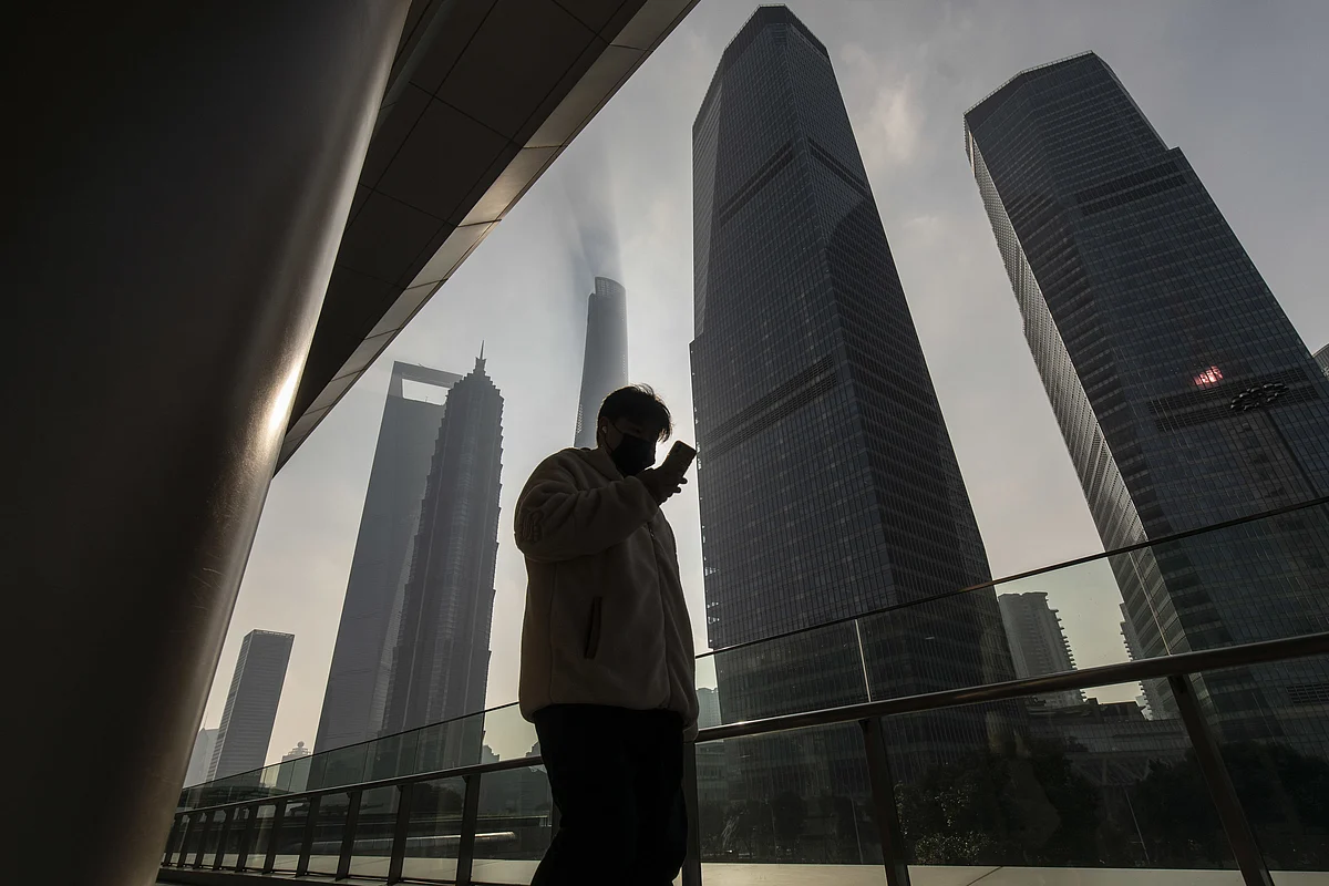 The Lujiazui Financial District in Shanghai, China. Photographer: Qilai Shen/Bloomberg