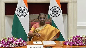 <div class="paragraphs"><p>President Droupadi Murmu. (Source: Rashtrapati Bhavan Official Twitter handle)</p></div>