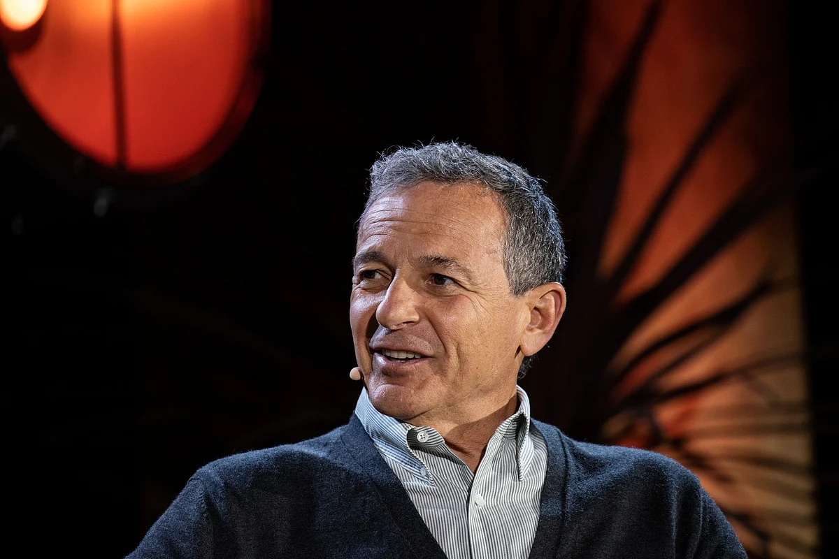 Bob Iger, chief executive officer of Walt Disney Co., speaks during the Wall Street Journal Tech Live conference in Laguna Beach, California, U.S., on Tuesday, Oct. 22, 2019. The event brings together investors, founders and executives to foster innovation and drive growth within the tech industry.