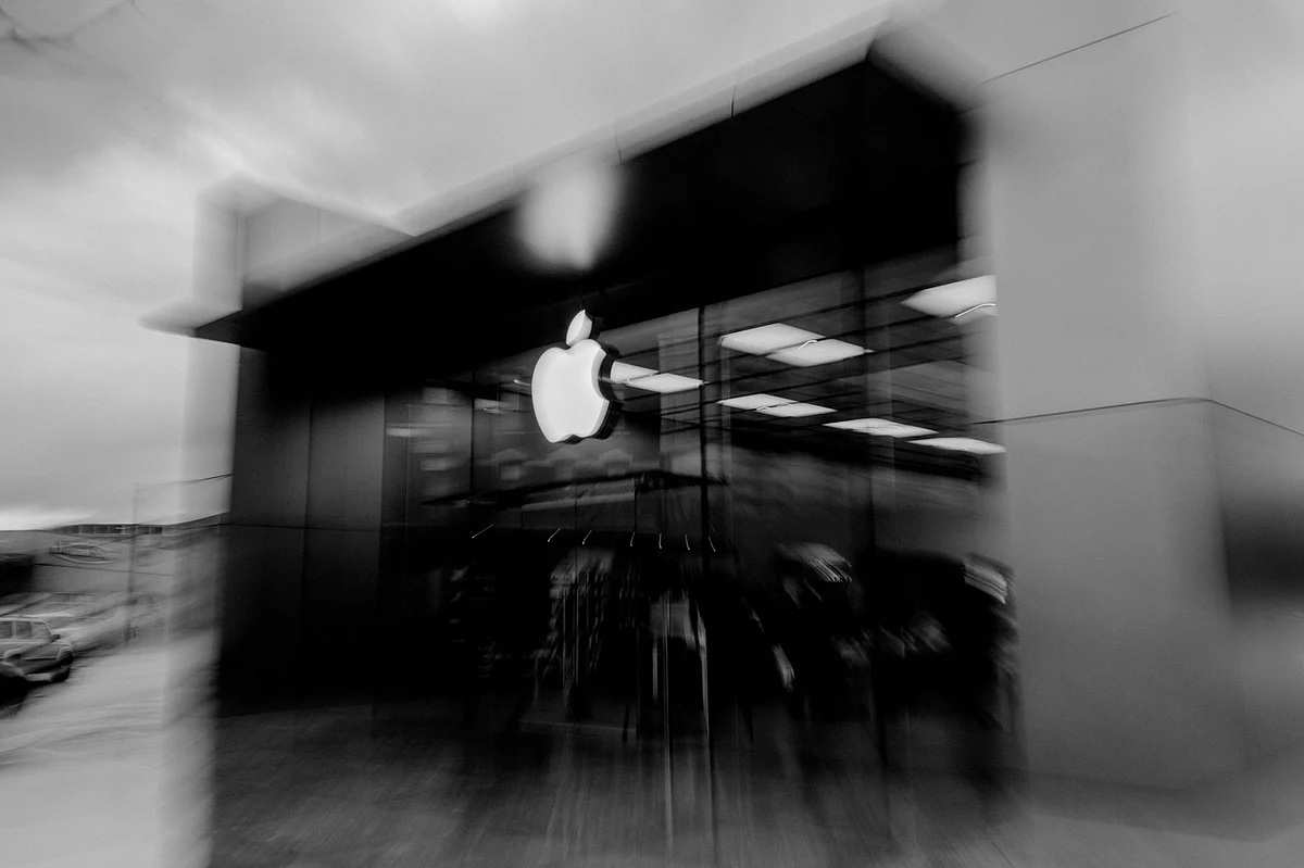 An Apple Store in Chicago.