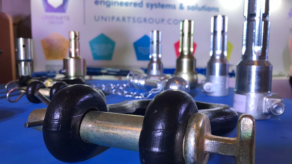 <div class="paragraphs"><p>Agricultural, infrastructure construction machinery parts manufactured by Uniparts Ltd. (Source: Company's media display)</p></div>