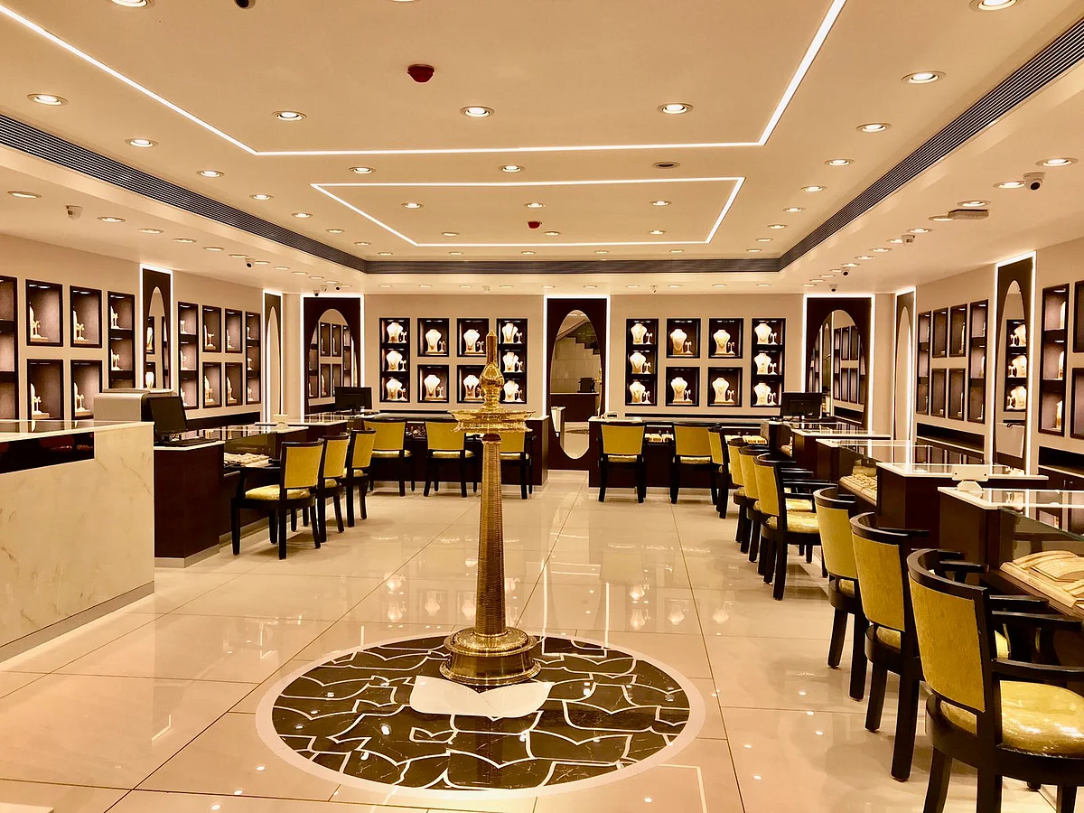 <div class="paragraphs"><p>Jewelries on display inside Kalyan Jewellers Ltd.'s store in Mumbai. (Photo: Vijay Sartape/ BQ Prime).</p></div>