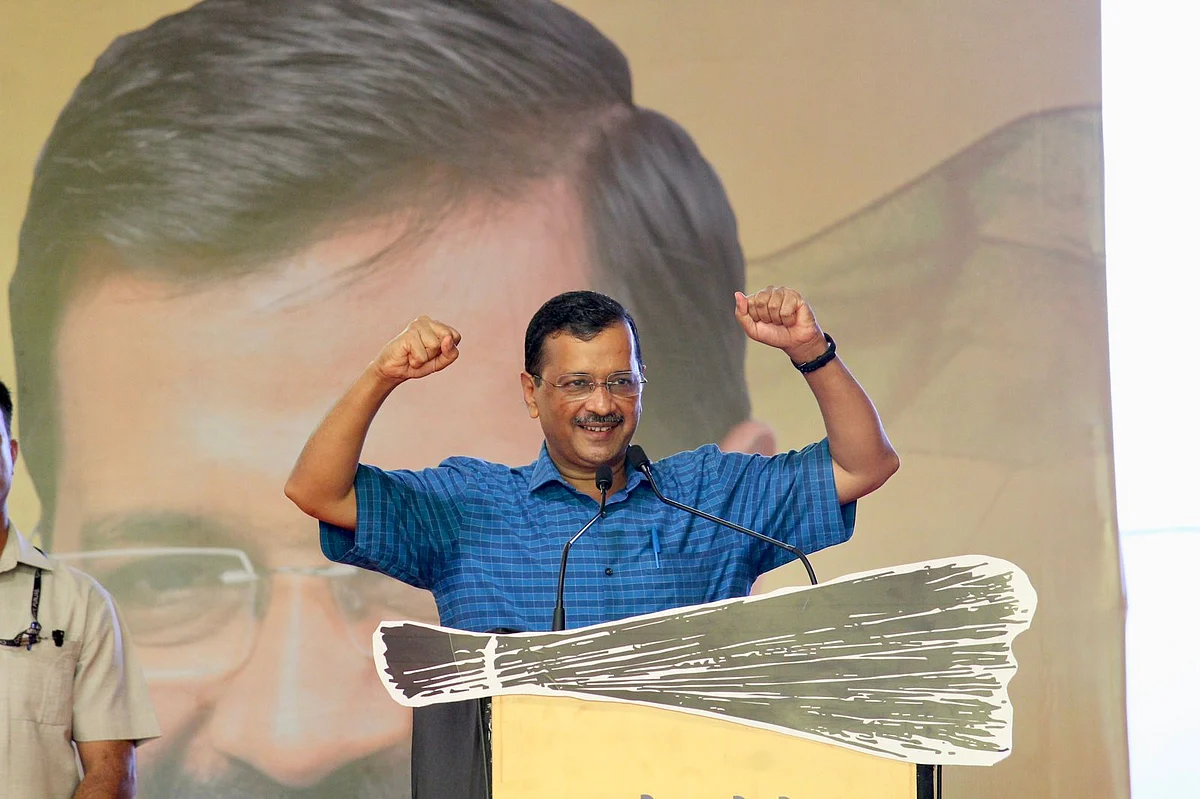 <div class="paragraphs"><p>Delhi Chief Minister and AAP chief Arvind Kejriwal. (Photo: AAP's official Twitter handle)</p></div>