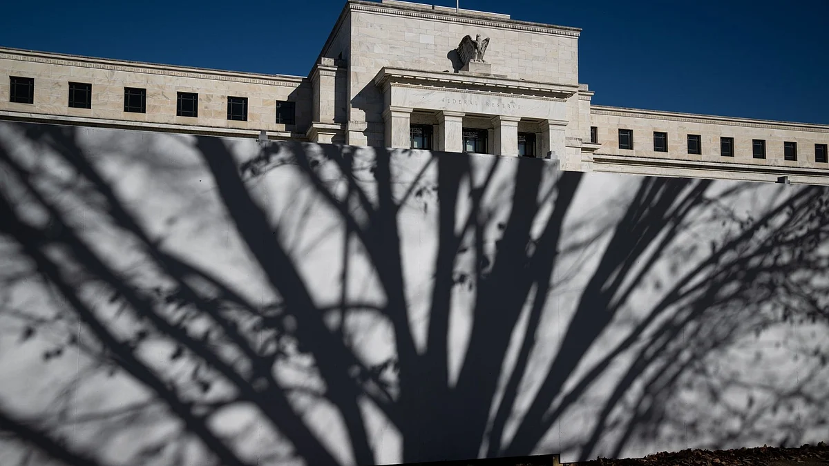 The Marriner S. Eccles Federal Reserve building in Washington, DC, US, on Wednesday, Nov. 9, 2022. The Republican wave that was supposed to undo Joe Biden's presidency failed to arrive as GOP candidates were projected to dominate Tuesday's midterm elections, with polls showing voters bitter about the state of the economy.