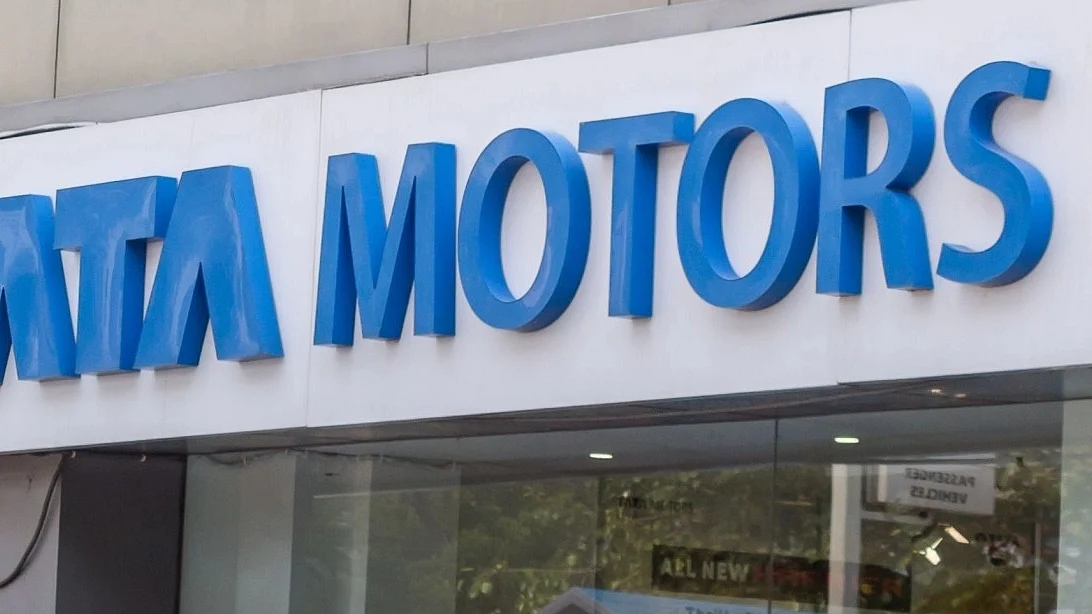<div class="paragraphs"><p>Tata Motors signage. (Photo: Usha Kunji/BQ Prime)</p></div>