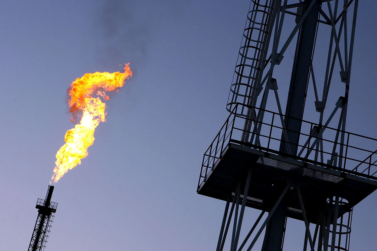 Emissions from flaring, or burning of natural gas, methane and hydrogen sulphide associated with oil production, have risen in each of the last three years.