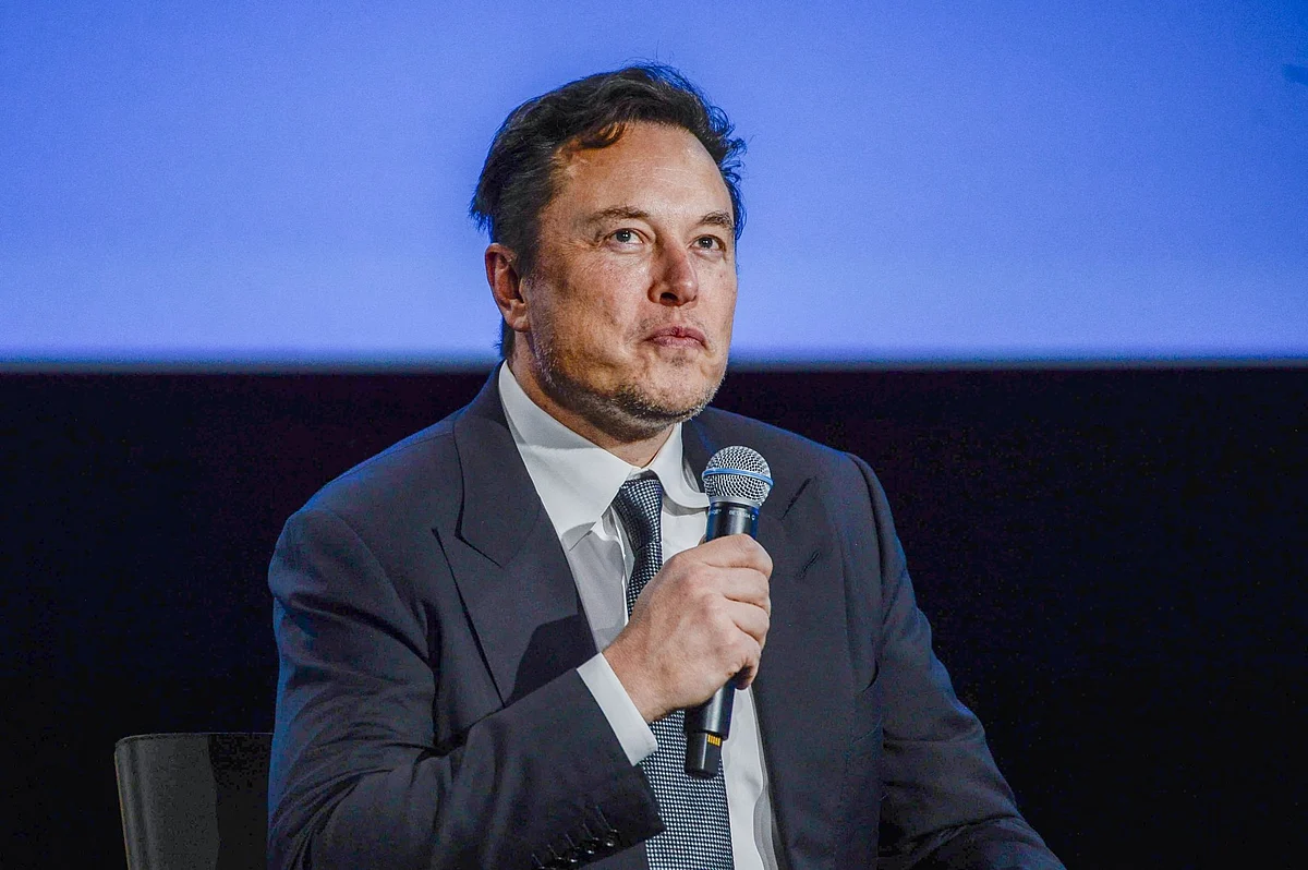 Elon Musk. Photographer: Carina Johansen/AFP/Getty Images