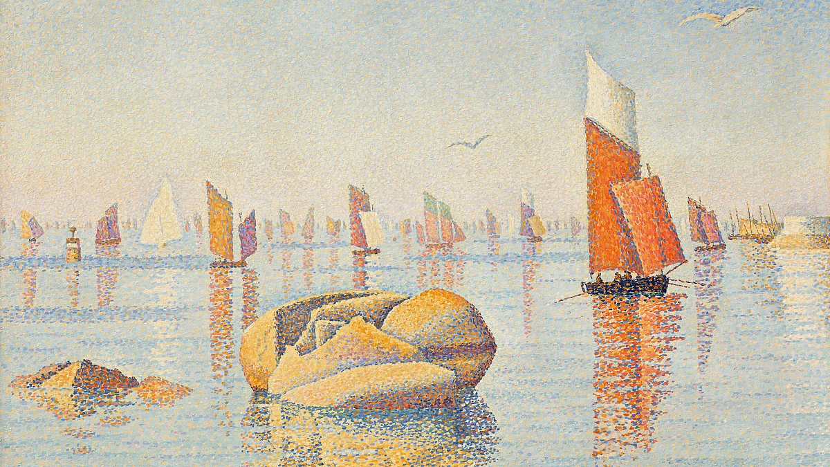 <div class="paragraphs"><p>Paul Signac's Concarneau calme du matin (Photo: Christie's)</p></div>